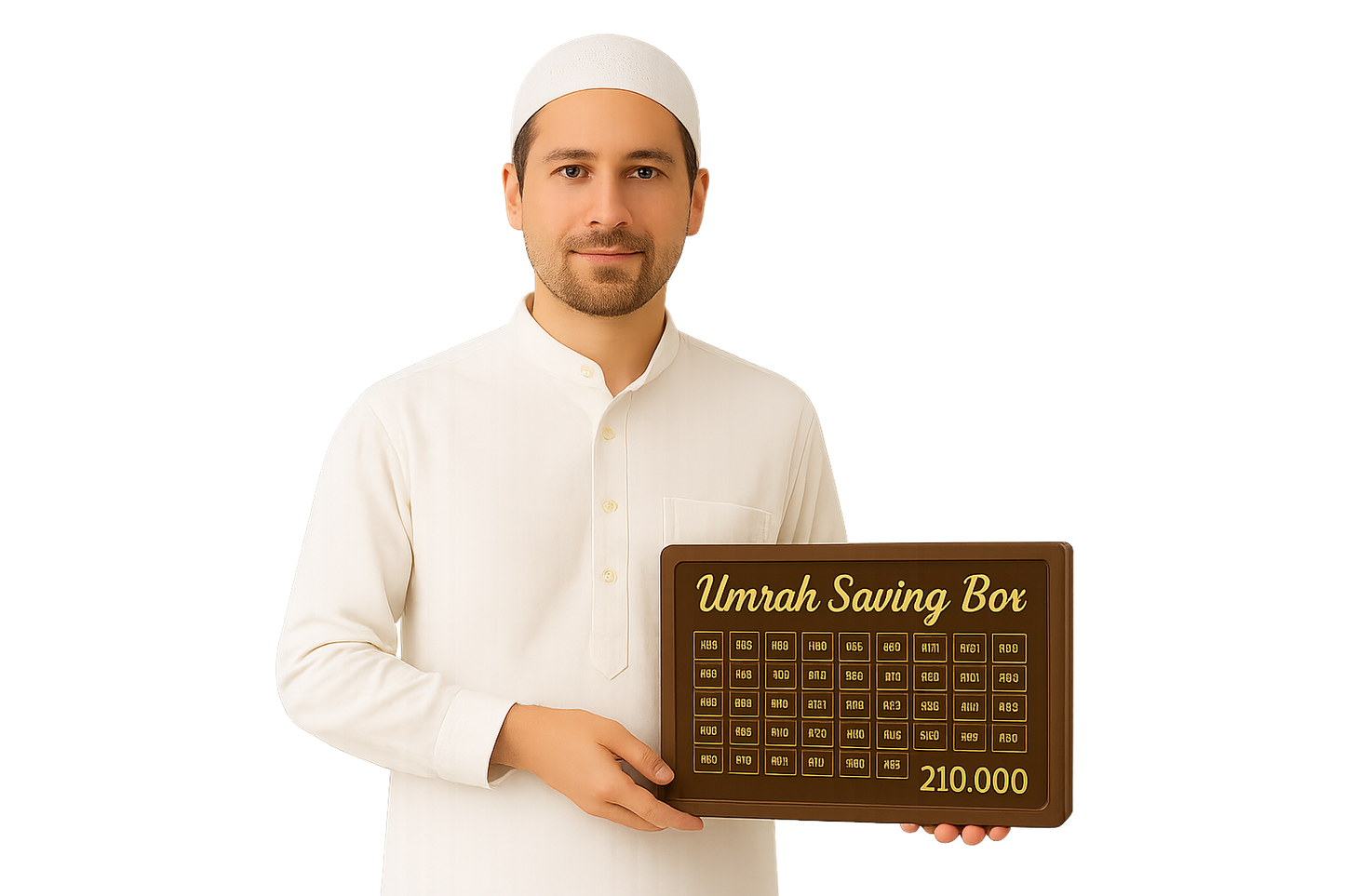 💛🕋 Umrah Saving Box – Save Daily, Reach Your Dream
