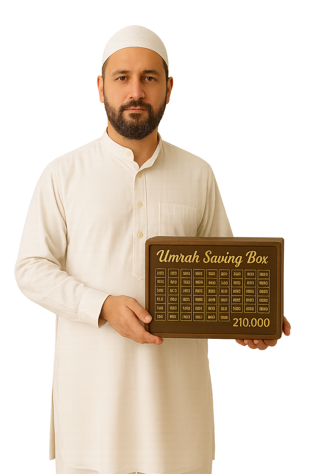 💛🕋 Umrah Saving Box – Save Daily, Reach Your Dream