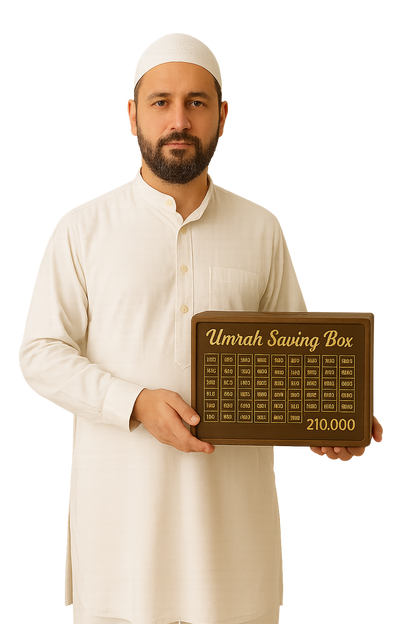 💛🕋 Umrah Saving Box – Save Daily, Reach Your Dream