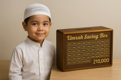 💛🕋 Umrah Saving Box – Save Daily, Reach Your Dream